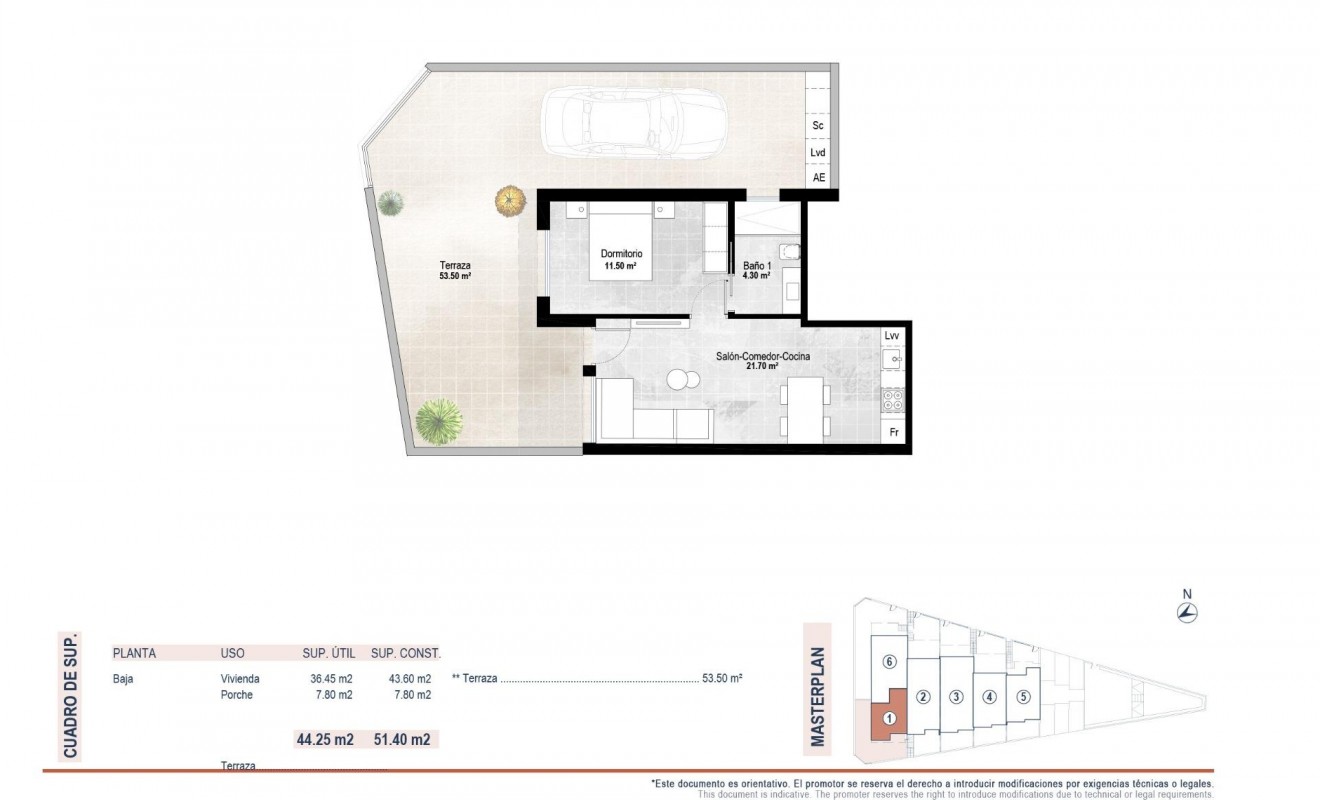 Nieuwbouw woningen - Bungalow - San Pedro del Pinatar - Pueblo
