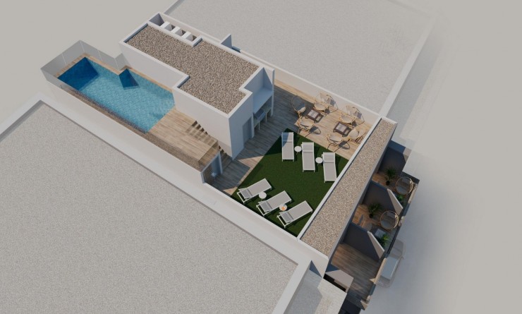 Nieuwbouw woningen - Appartement - Torrevieja - Playa de los Locos