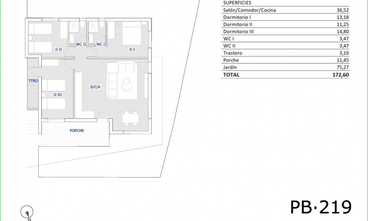 Nieuwbouw woningen - Bungalow - San Miguel de Salinas - Pueblo