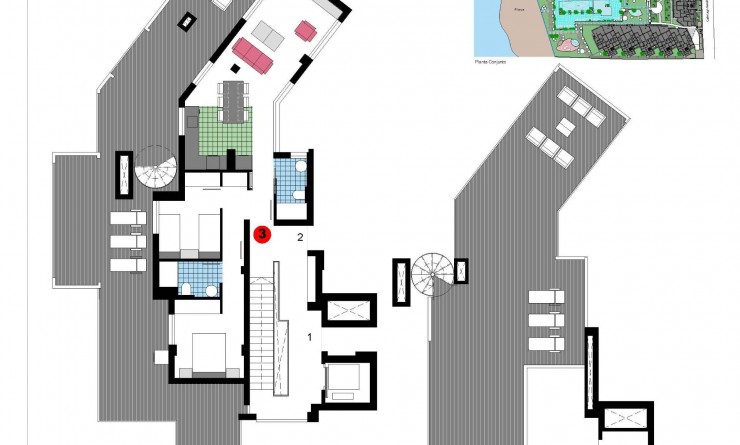 Nieuwbouw woningen - Penthouse - Denia - L´Estanyó (Marinas)