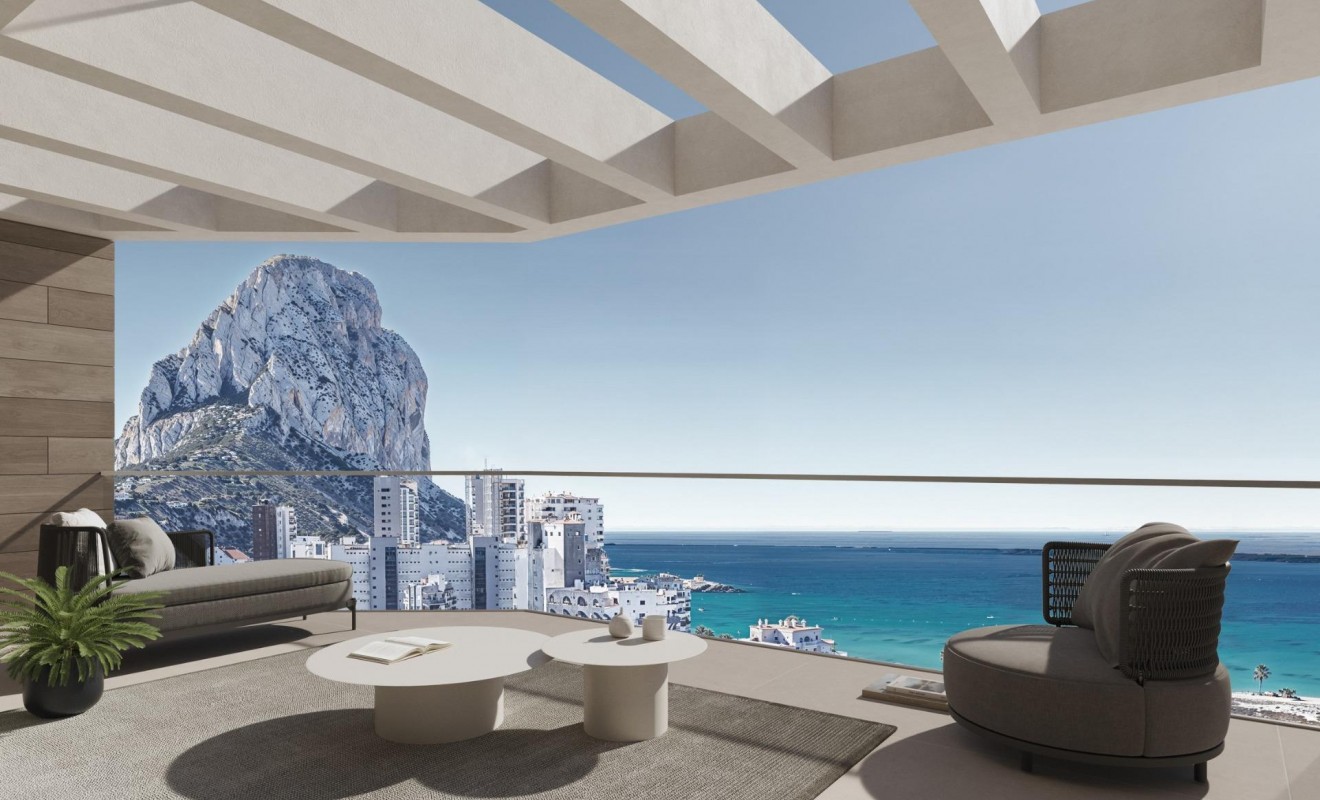 Nieuwbouw woningen - Penthouse - Calpe - Playa Arenal