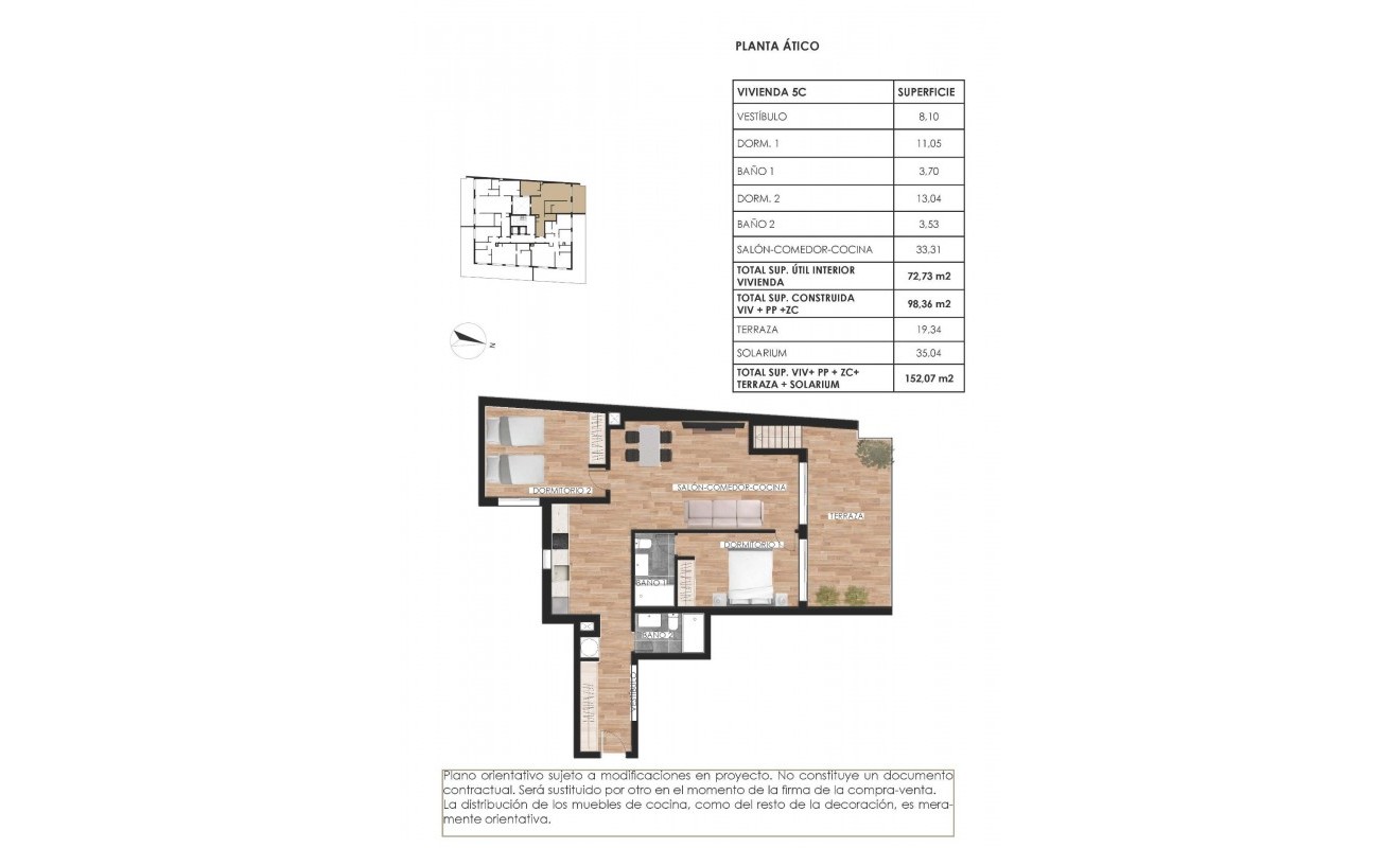 Nieuwbouw woningen - Penthouse - Torrevieja - Parque de las Naciones