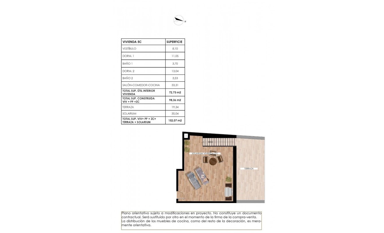 Nieuwbouw woningen - Penthouse - Torrevieja - Parque de las Naciones