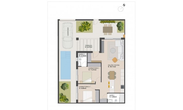 Nieuwbouw woningen - Quad House - Torre Pacheco - El Alba