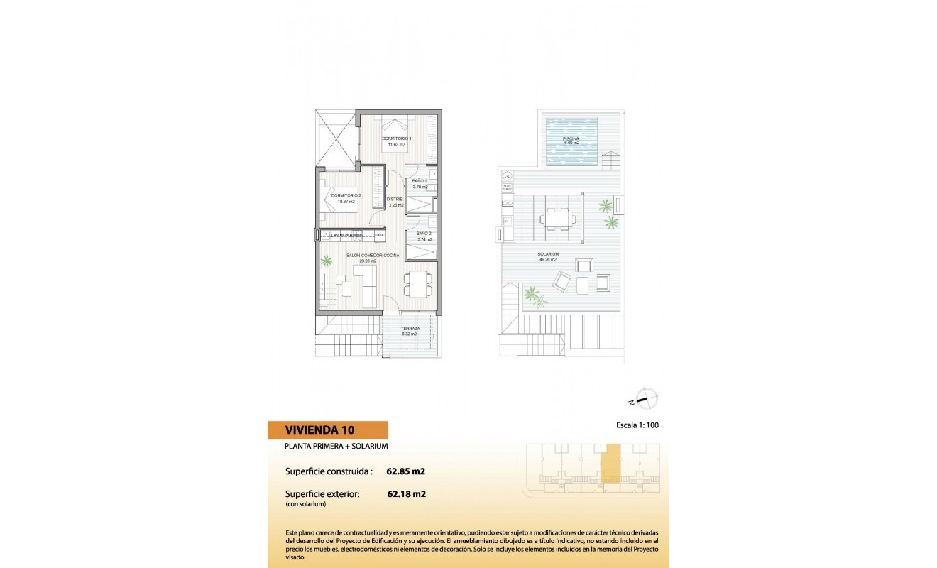 Nieuwbouw woningen - Bungalow - San Pedro del Pinatar - El salero