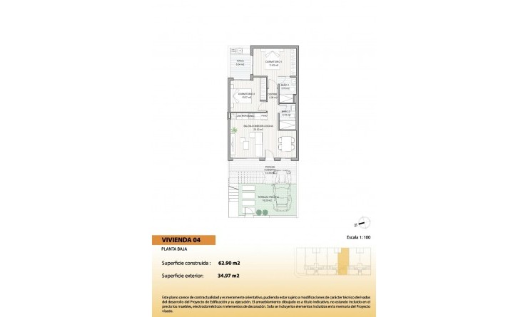 Nieuwbouw woningen - Bungalow - San Pedro del Pinatar - El salero