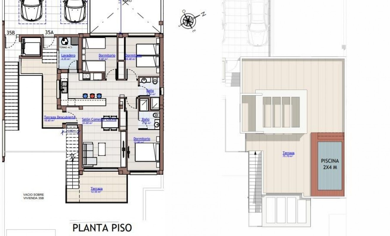 Nieuwbouw woningen - Bungalow - San Miguel de Salinas - VistaBella Golf