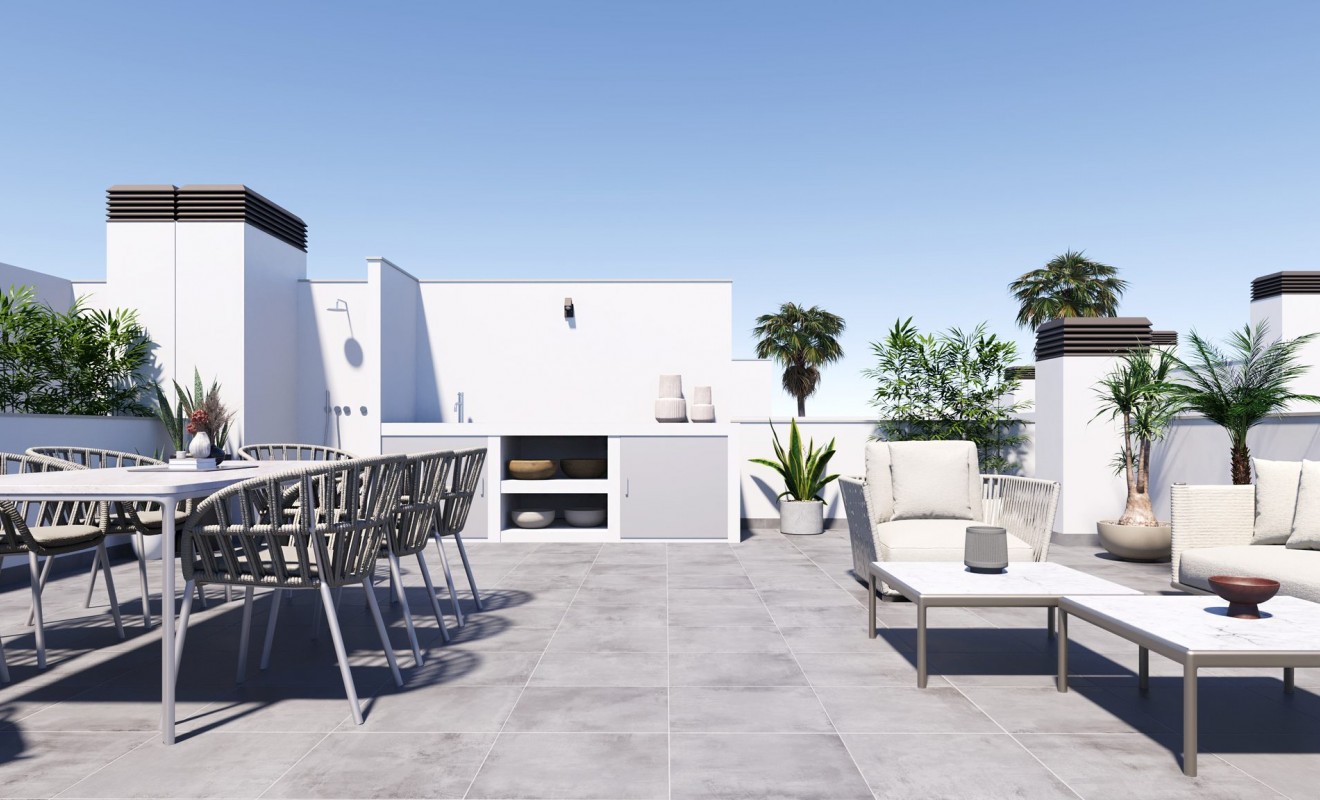 Nieuwbouw woningen - terraced - Torre-Pacheco