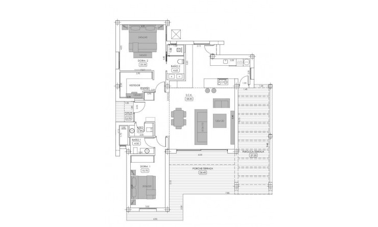 Sale - Villa - Algorfa - Club de Golf La Finca