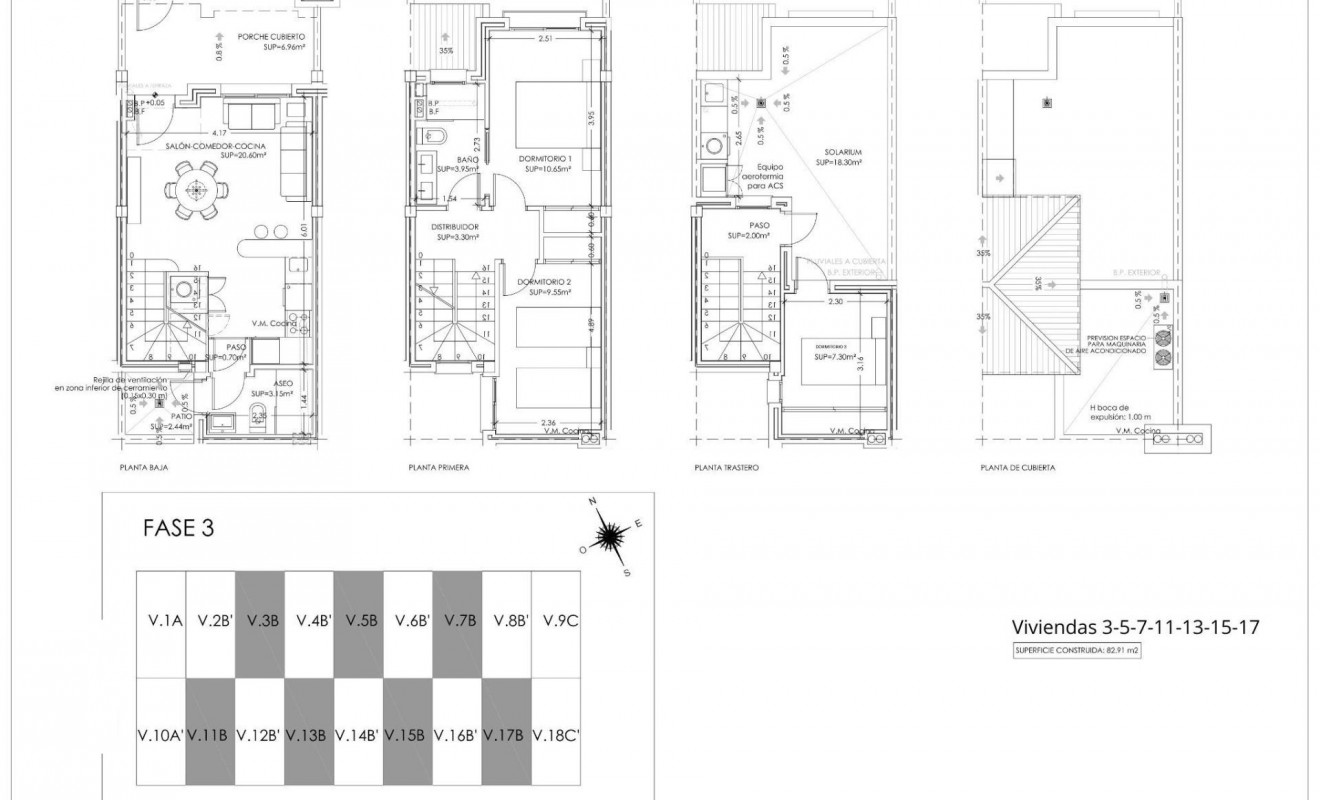 Nieuwbouw woningen - Town House - Torre Pacheco - Santa Rosalia pueblo