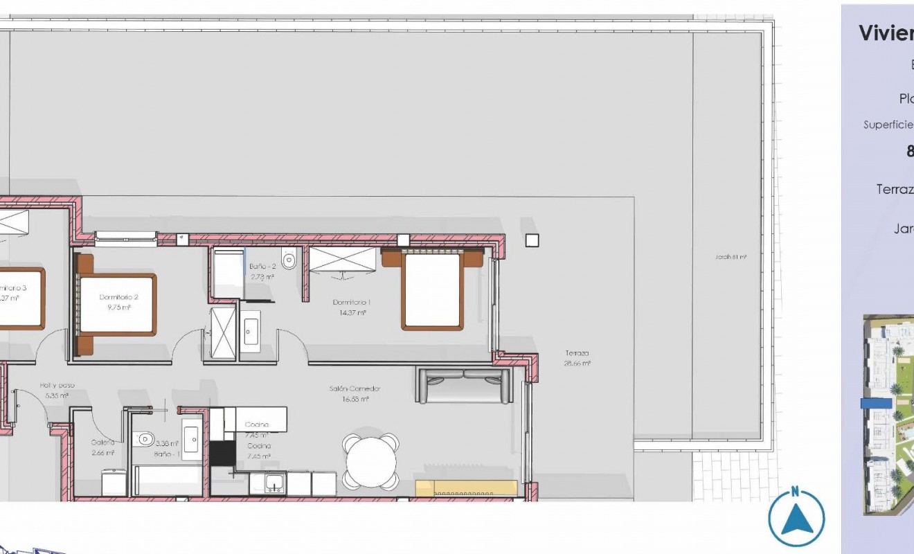 Nieuwbouw woningen - Appartement - Guardamar del Segura - EL RASO