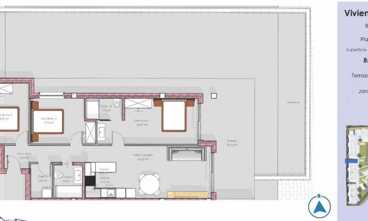 Nieuwbouw woningen - Appartement - Guardamar del Segura - EL RASO