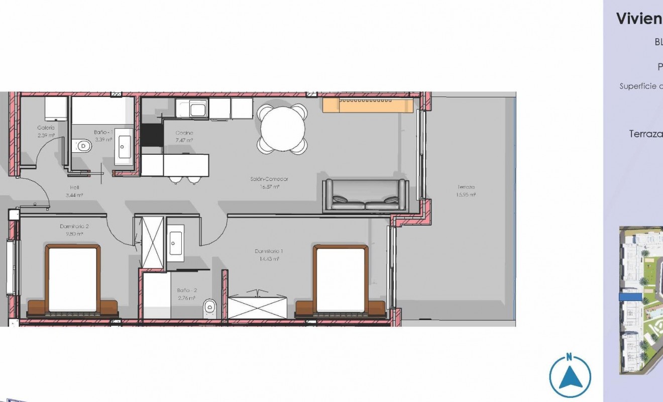 Nieuwbouw woningen - Appartement - Guardamar del Segura - EL RASO