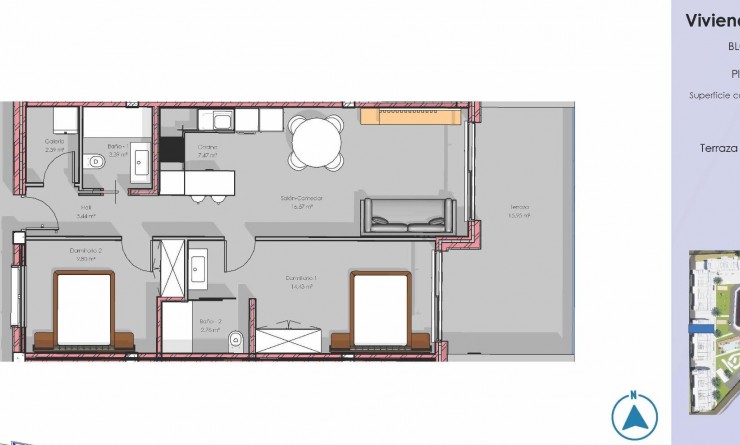 Nieuwbouw woningen - Appartement - Guardamar del Segura - EL RASO