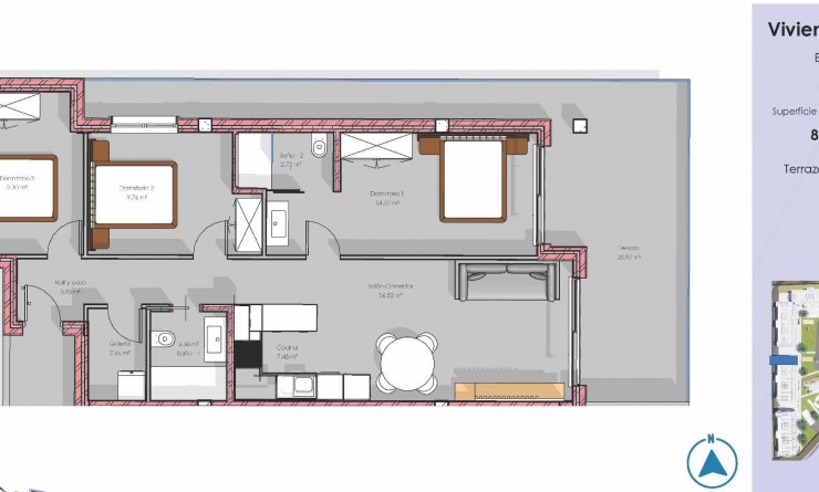 Nieuwbouw woningen - Appartement - Guardamar del Segura - EL RASO