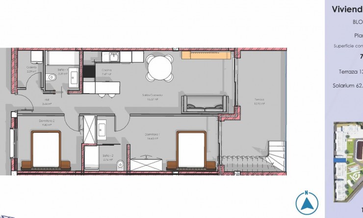 Nieuwbouw woningen - Penthouse - Guardamar del Segura - EL RASO