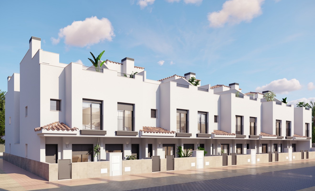 Nieuwbouw woningen - terraced - Torre-Pacheco