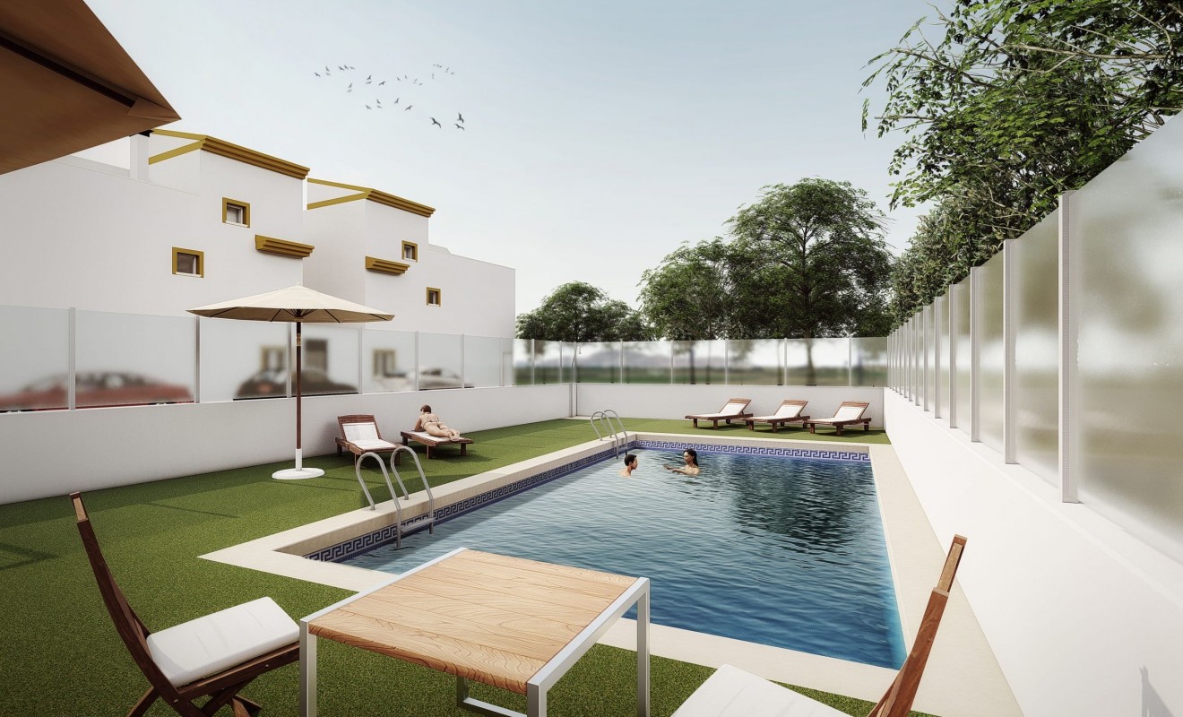 Nieuwbouw woningen - terraced - Torre-Pacheco