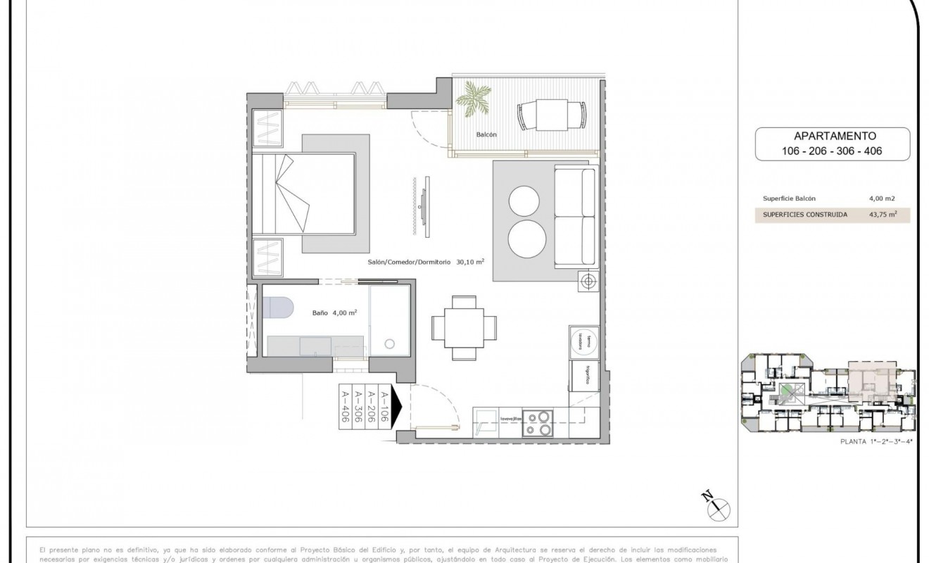Nieuwbouw woningen - Appartement - San Pedro del Pinatar - Lo pagan