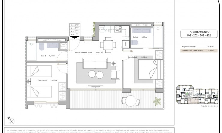 Nieuwbouw woningen - Appartement - San Pedro del Pinatar - Lo pagan