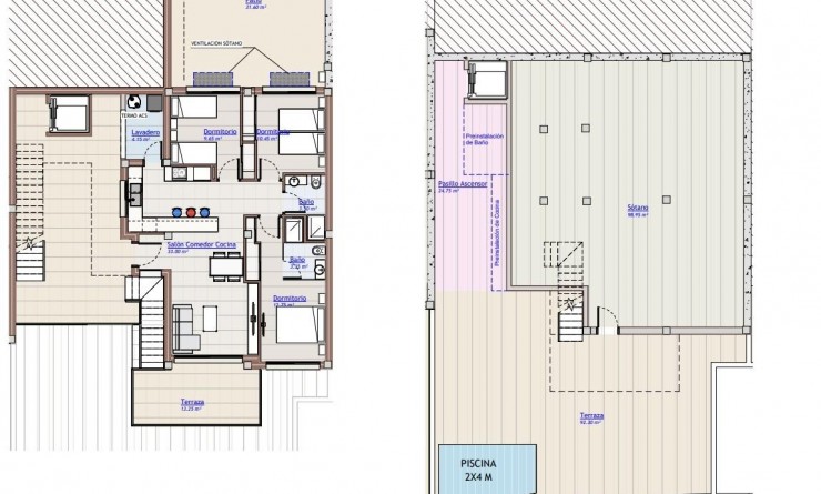 Nieuwbouw woningen - Bungalow - San Miguel de Salinas - VistaBella Golf