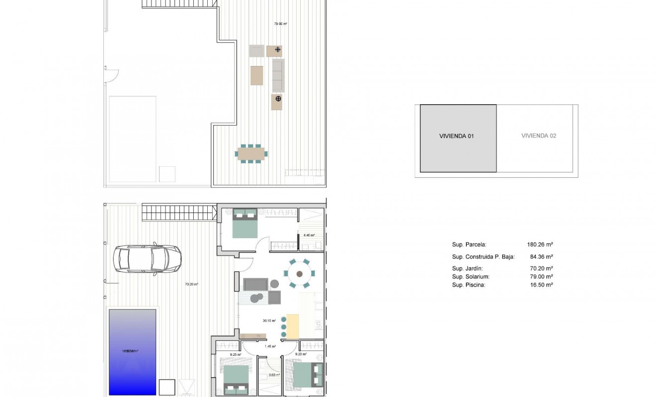 Nieuwbouw woningen - Quad House - Torre Pacheco - pueblo