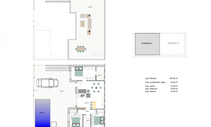 Nieuwbouw woningen - Quad House - Torre Pacheco - pueblo