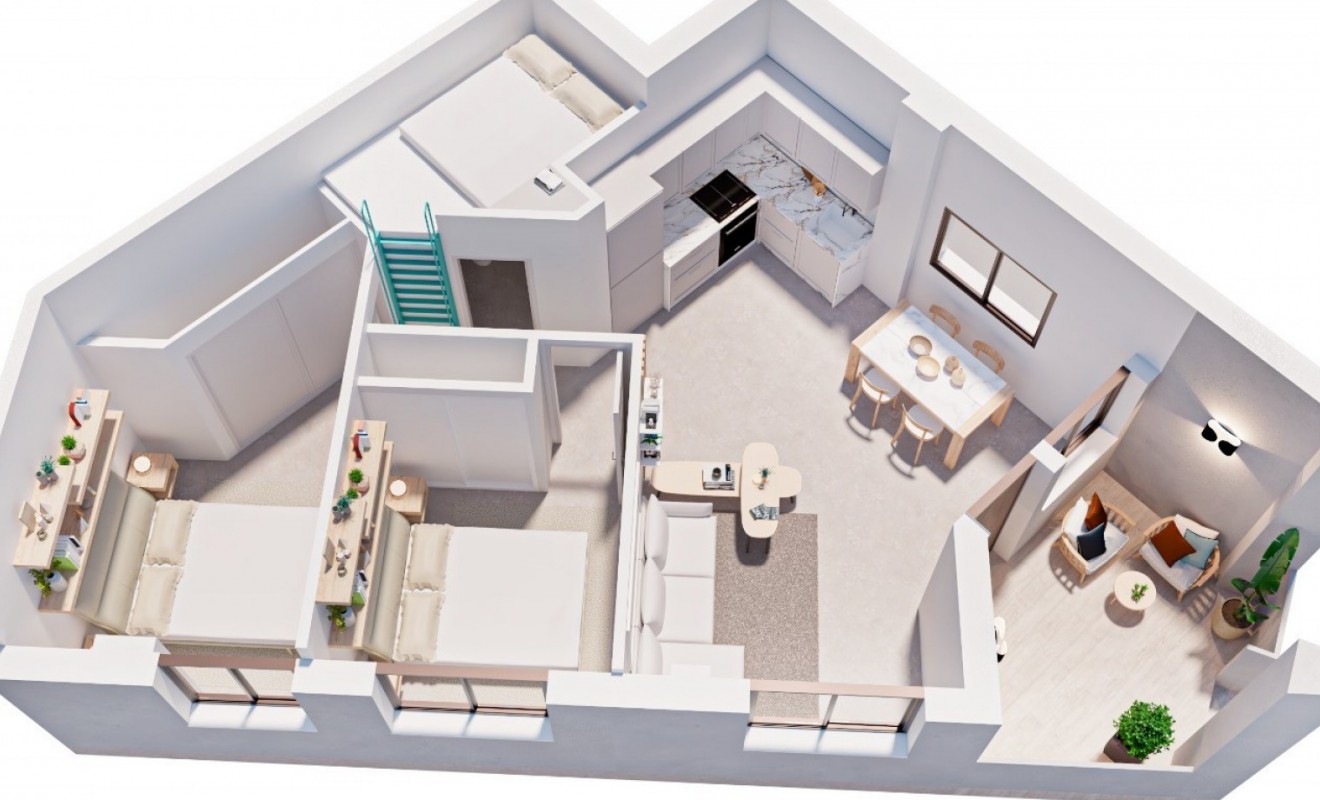 Nieuwbouw woningen - Appartement - Pilar de la Horadada