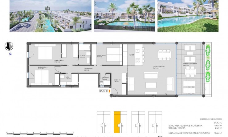 Nieuwbouw woningen - Bungalow - Cartagena - Mar de Cristal