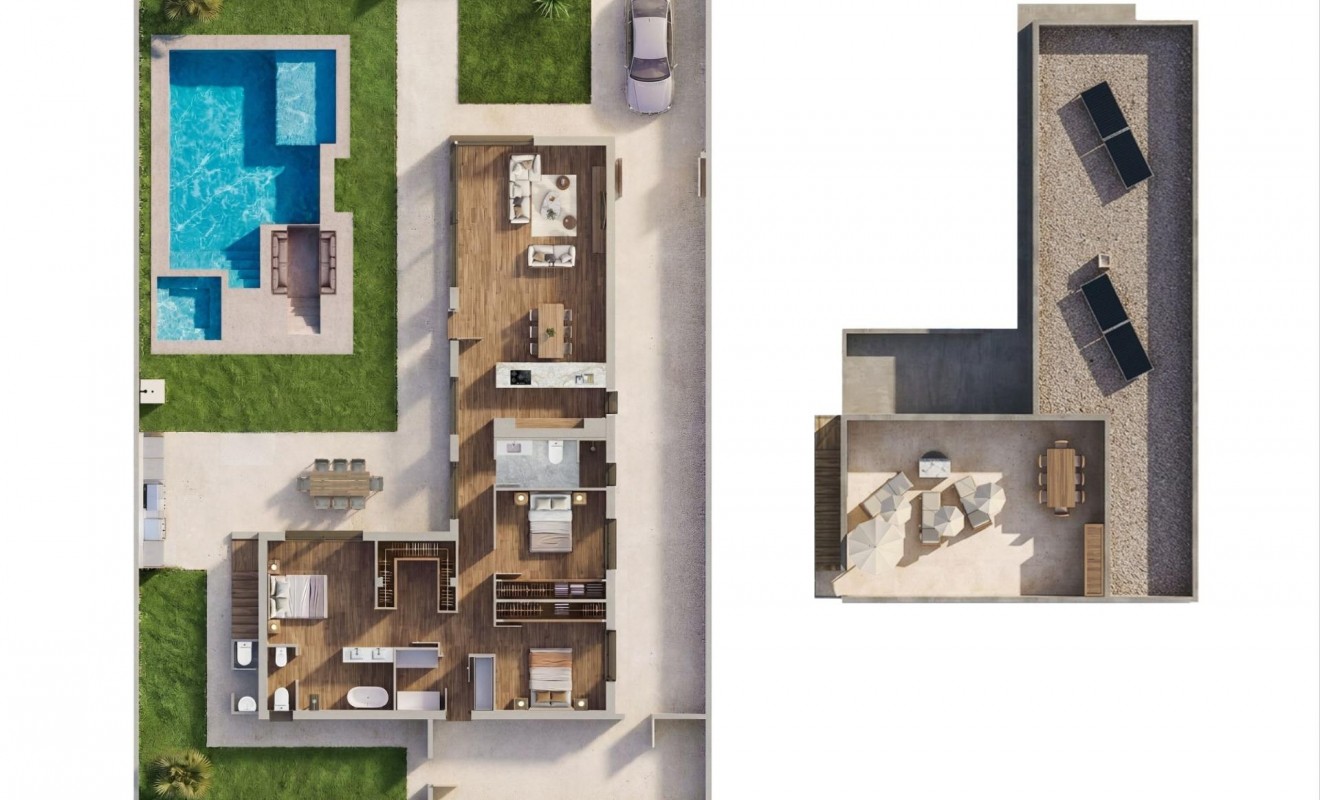 Nieuwbouw woningen - Villa - Sucina - pueblo