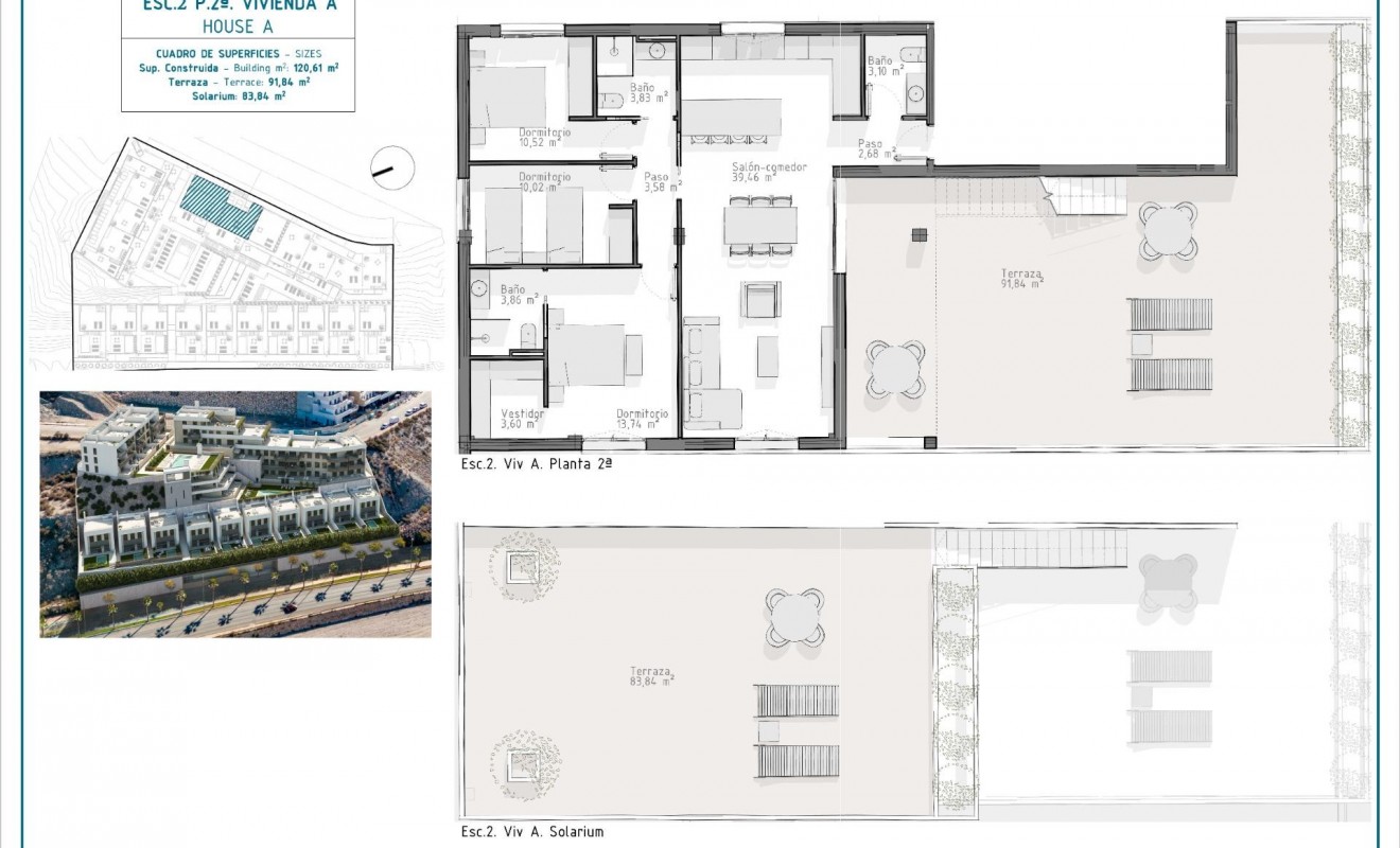 Nieuwbouw woningen - Penthouse - Águilas - El Hornillo