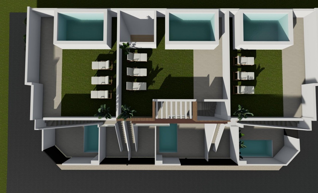 Nieuwbouw woningen - Bungalow - San Pedro del Pinatar - Lo pagan