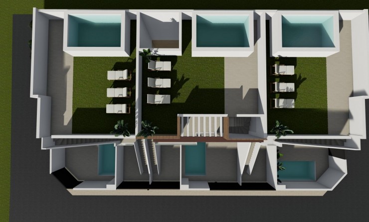 Nieuwbouw woningen - Bungalow - San Pedro del Pinatar - Lo pagan