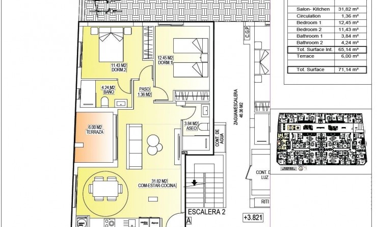 New Build - Apartment - San Miguel de Salinas - Pueblo