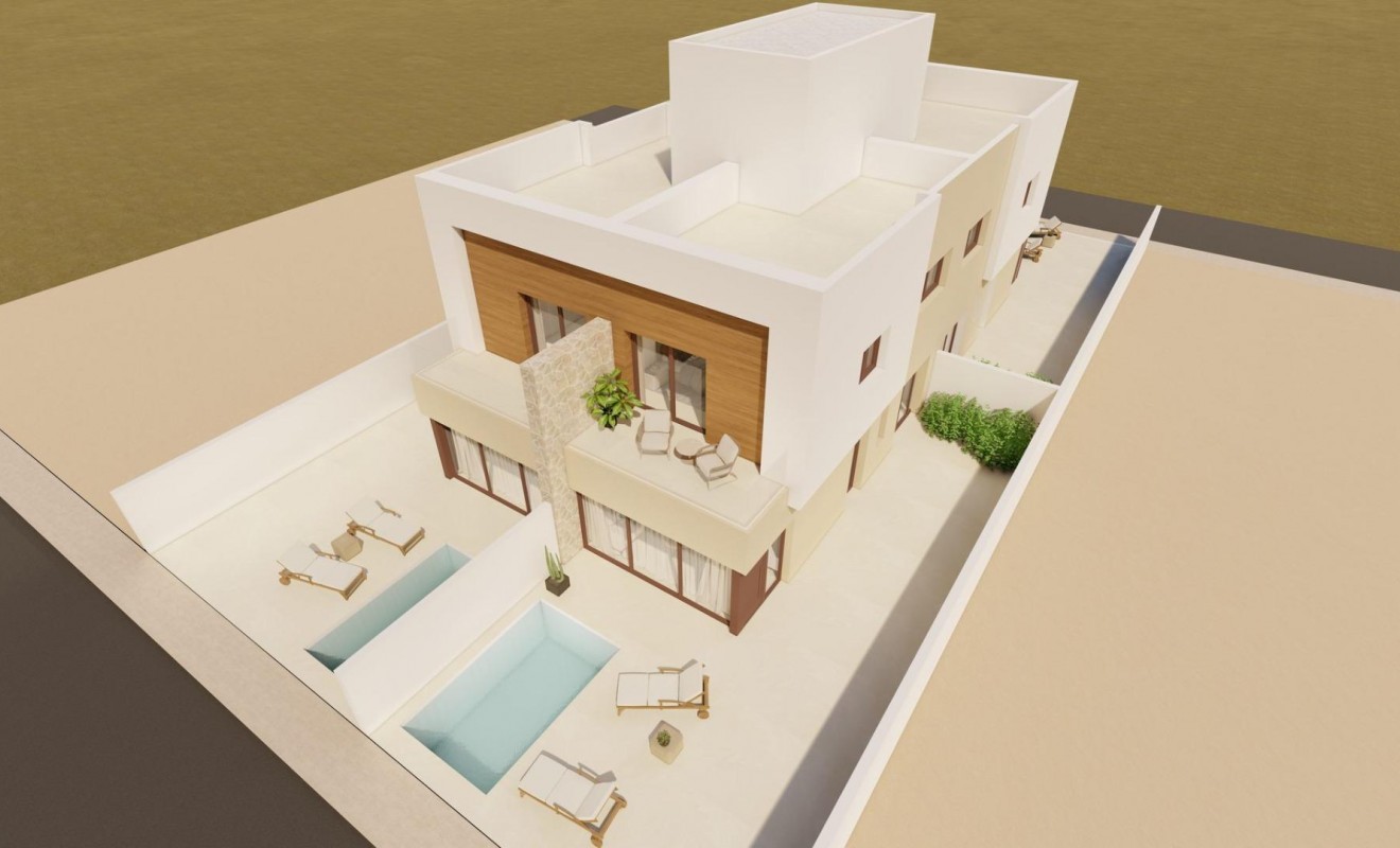 Nieuwbouw woningen - Quad House - San Javier - pueblo