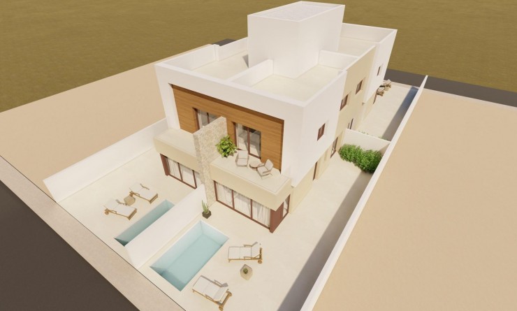 Nieuwbouw woningen - Quad House - San Javier - pueblo