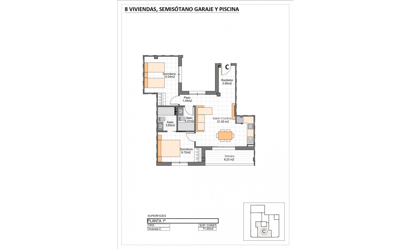 New Build - Apartment - San Pedro del Pinatar - Lo pagan