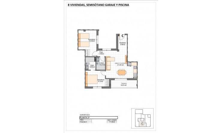 Nieuwbouw woningen - Penthouse - San Pedro del Pinatar - Lo pagan