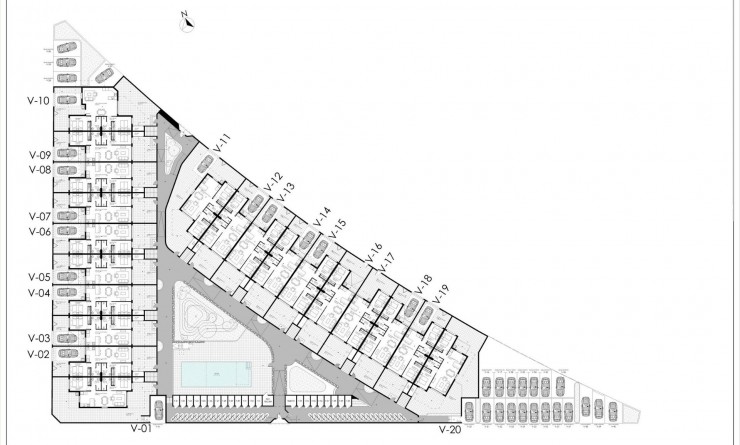 Nieuwbouw woningen - Bungalow - Pilar de la Horadada - pueblo
