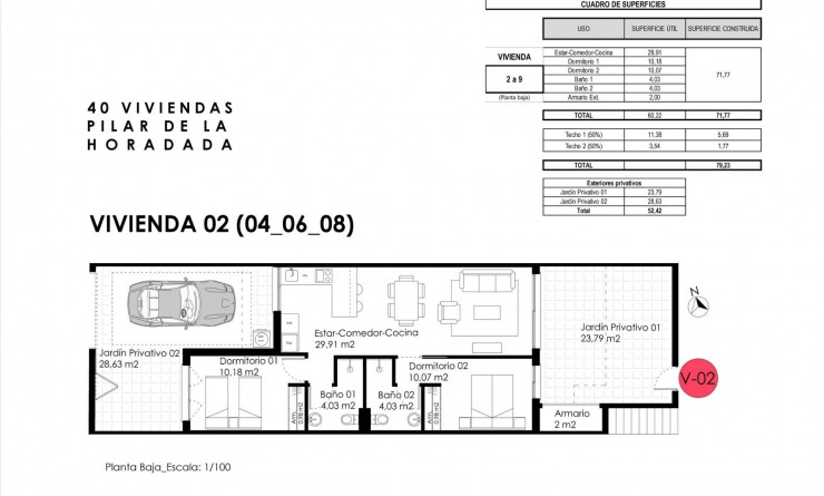 Nieuwbouw woningen - Bungalow - Pilar de la Horadada - pueblo