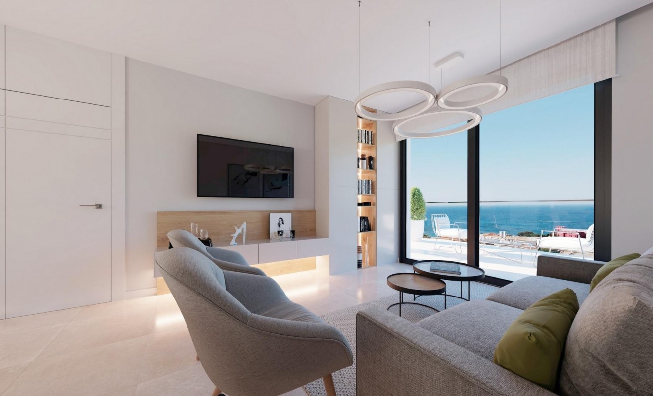 Nieuwbouw woningen - Appartement - Villajoyosa - Puntes del Moro