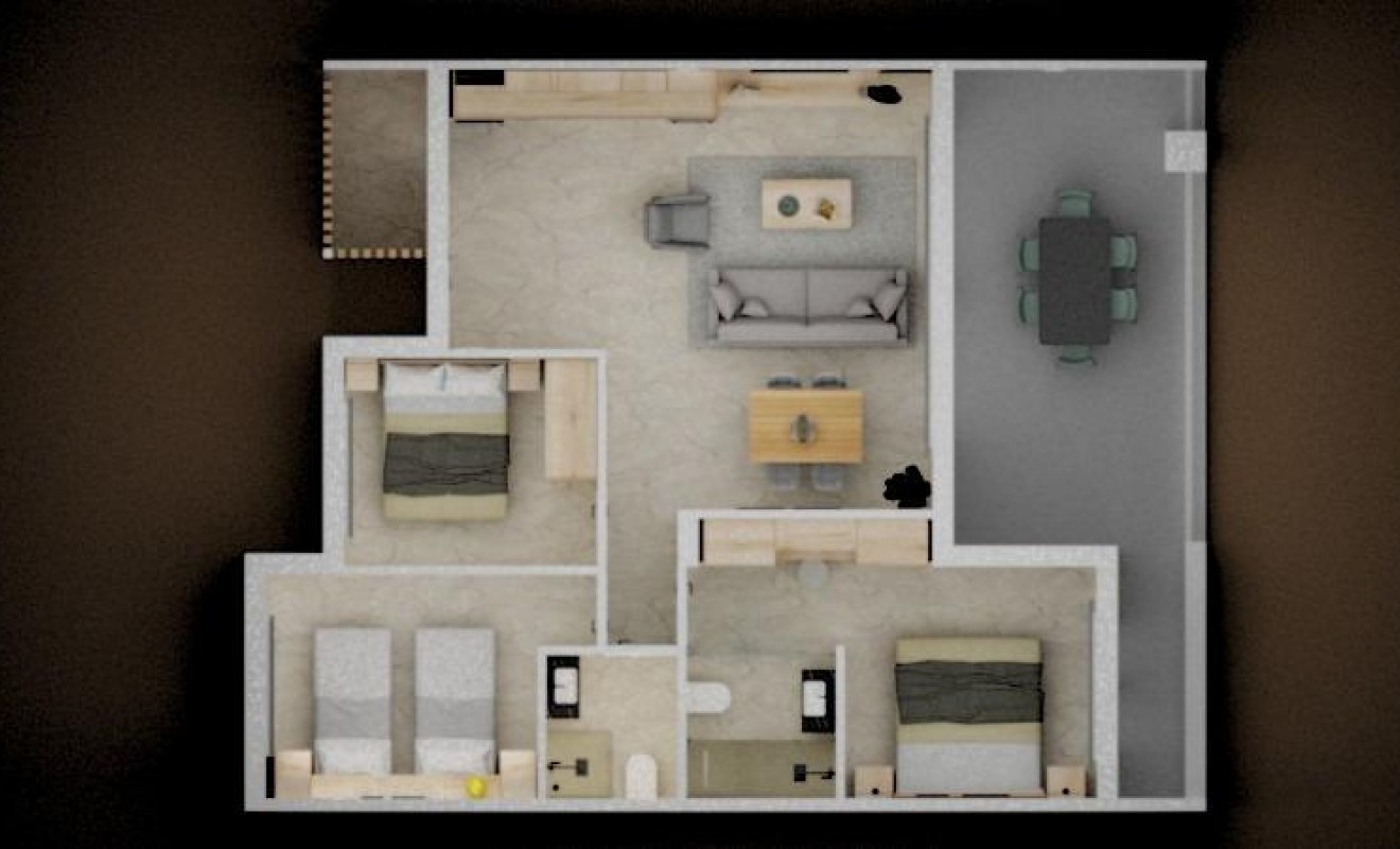 Nieuwbouw woningen - Bungalow - Pilar de la Horadada - Playa de las Higuericas