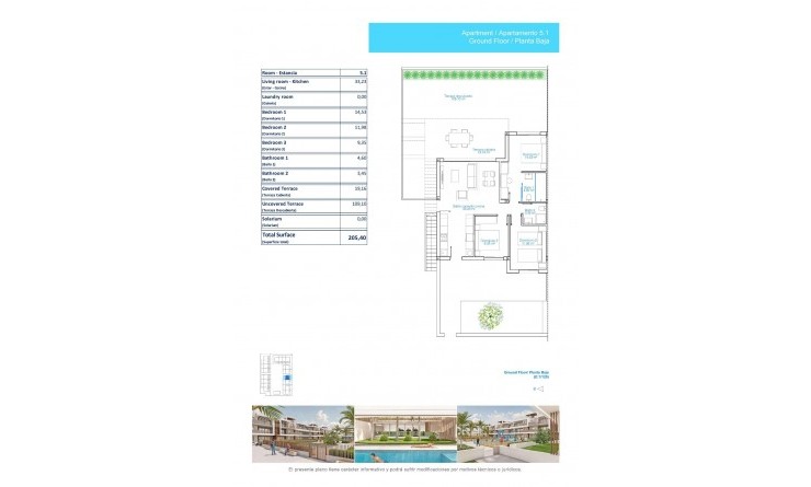Nieuwbouw woningen - Bungalow - Pilar de la Horadada - Playa de las Higuericas