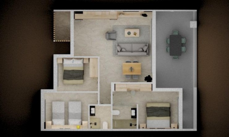 Nieuwbouw woningen - Bungalow - Pilar de la Horadada - Playa de las Higuericas