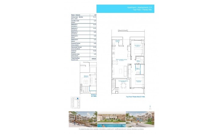 Nieuwbouw woningen - Penthouse - Pilar de la Horadada - Playa de las Higuericas