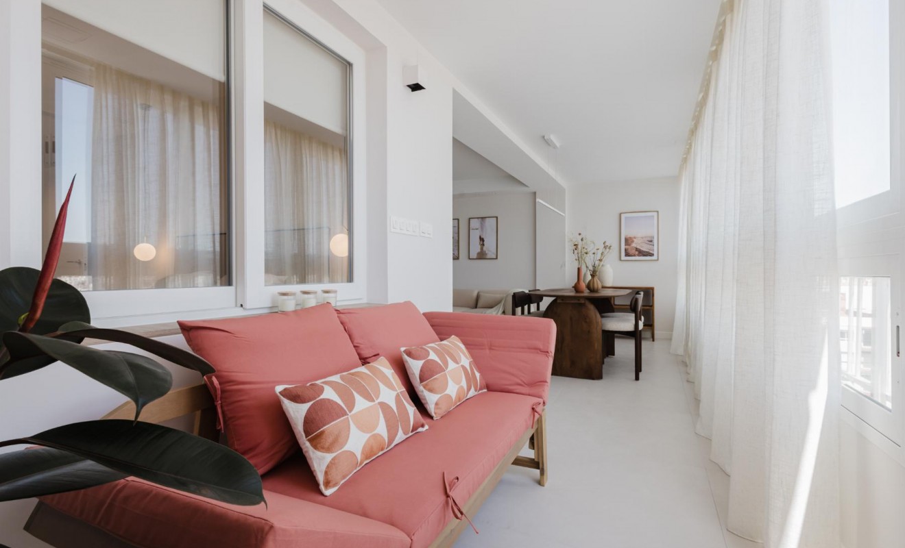 Location longue durée - Apartamento - Torrevieja - Playa del Acequión