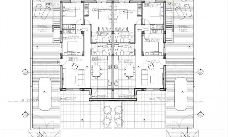 Nieuwbouw woningen - Villa - Puerto de mazarron - Caleñares