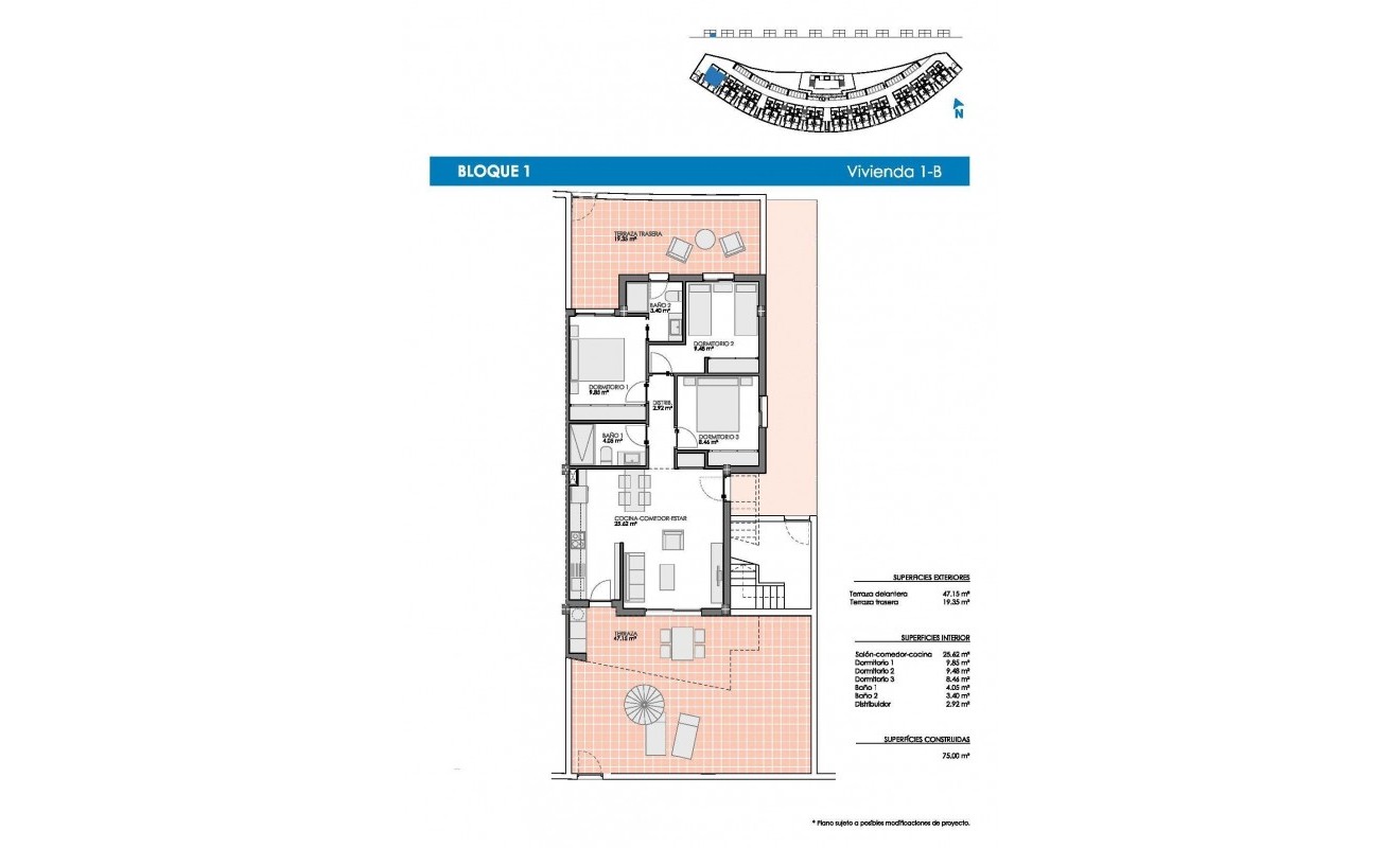 Nieuwbouw woningen - Bungalow - Pilar de la Horadada - Lo Romero Golf