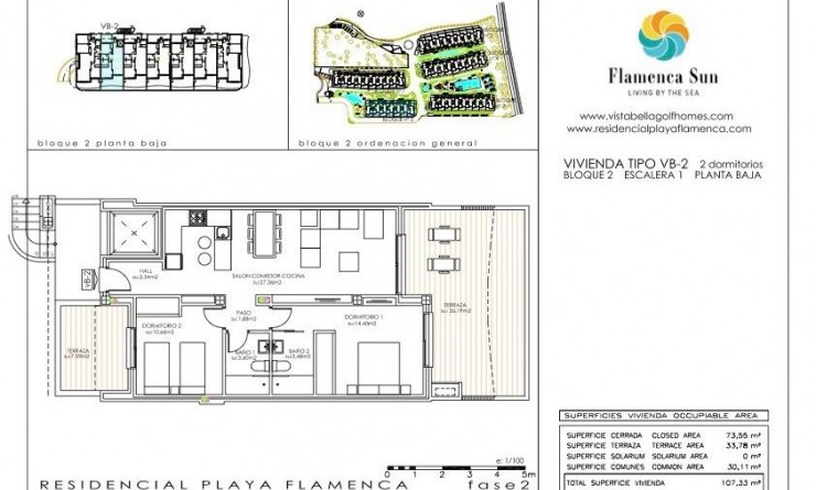 Nieuwbouw woningen - Flat - Orihuela Costa - Playa Flamenca