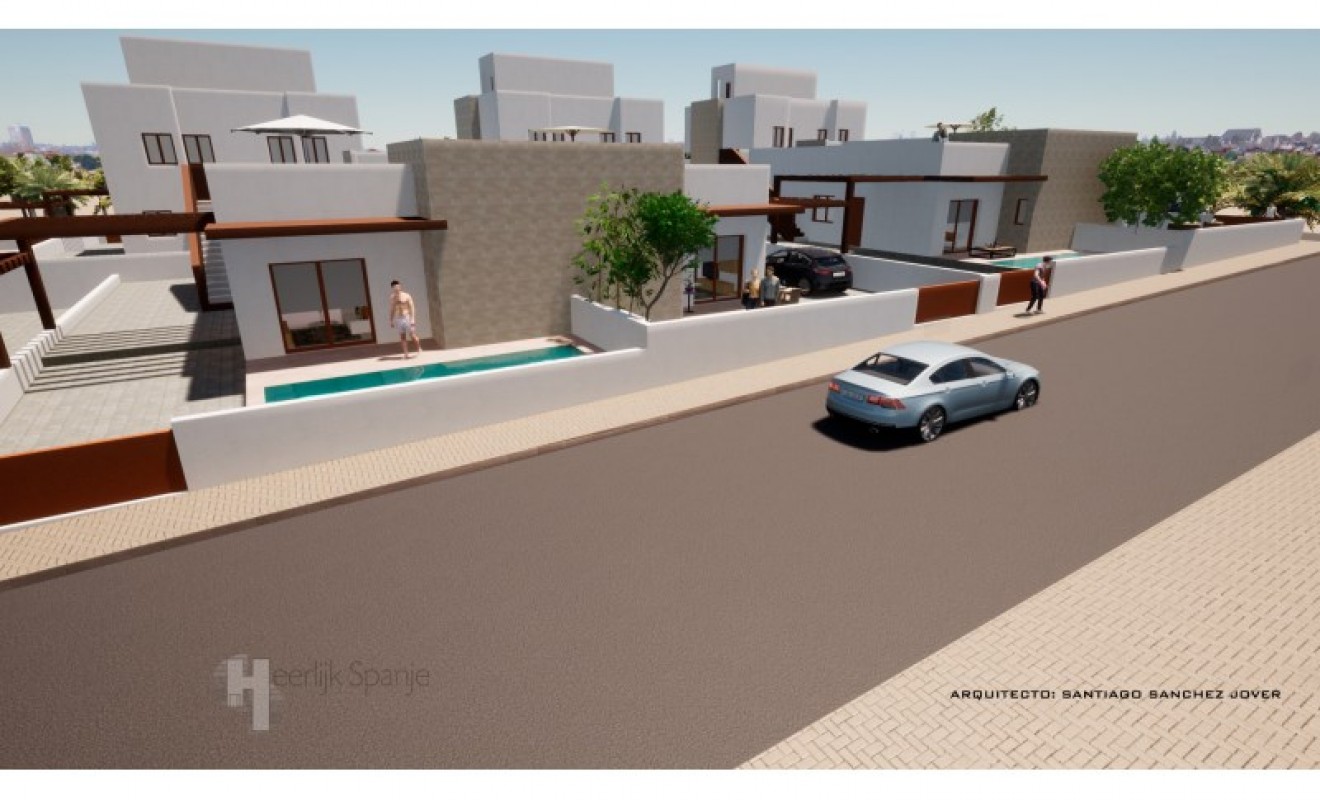 New Build - Town House - Mazarron - Mazarrón Casco Urbano